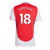 Arsenal Takehiro Tomiyasu #18 Replika Hemmatröja 2024-25 Kortärmad